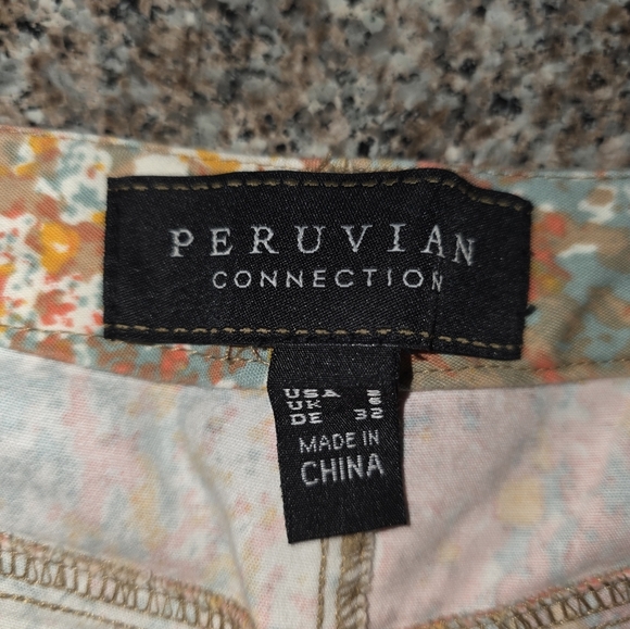 Peruvian Connection Splatter Jeans - Picture 2 of 8
